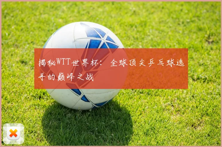 揭秘WTT世界杯：全球顶尖乒乓球选手的巅峰之战